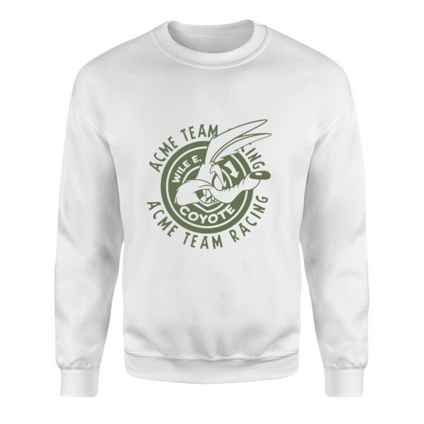 Acme Racing Team Sweatshirt L - Beyaz