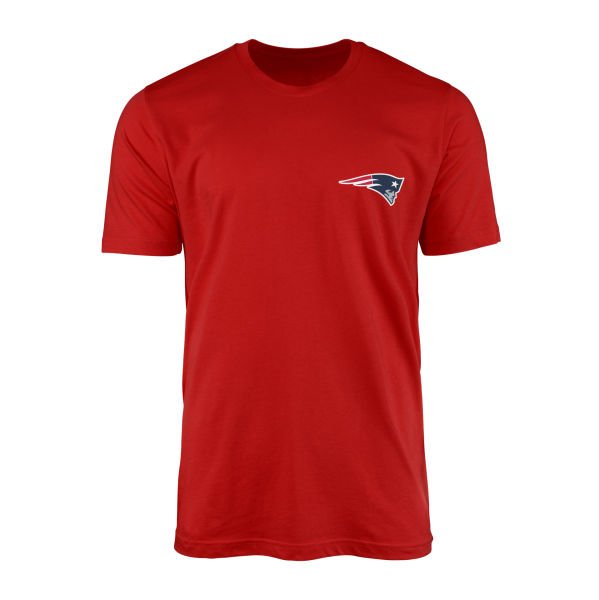 New England Patriots Tişört L - Kırmızı