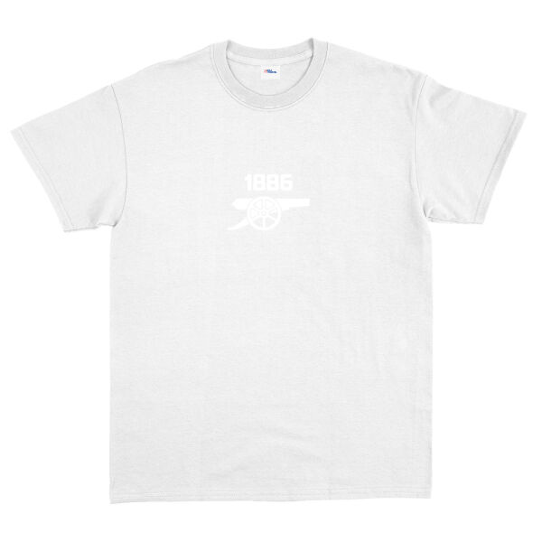 Gunners since 1886 | Arsenal Tişört XL - Beyaz