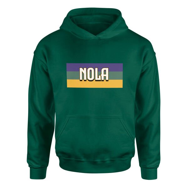 NOLA Hoodie S - Nefti Yeşili
