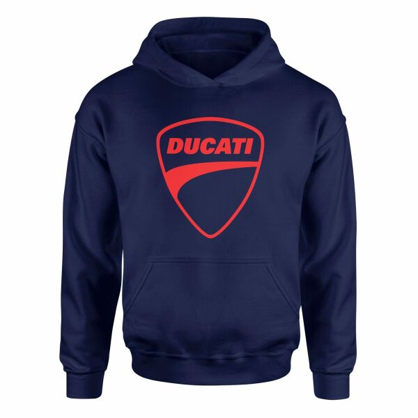 Ducati Shield Hoodie S - İndigo Mavisi