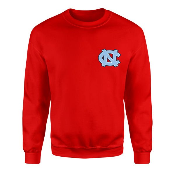 North Carolina Tar Heels Sweatshirt XL - Kırmızı