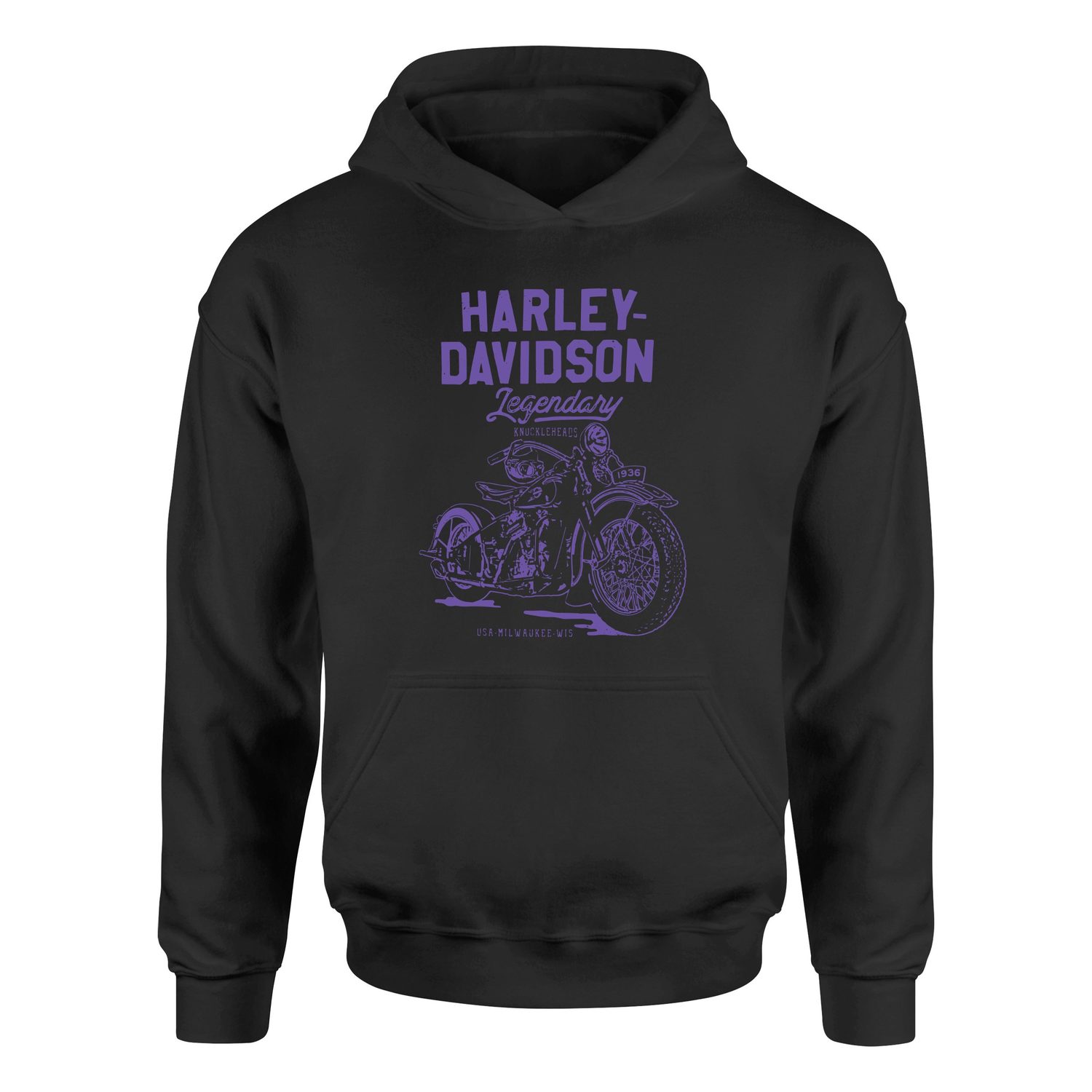 Harley-Davidson XIV Hoodie XXL - Siyah