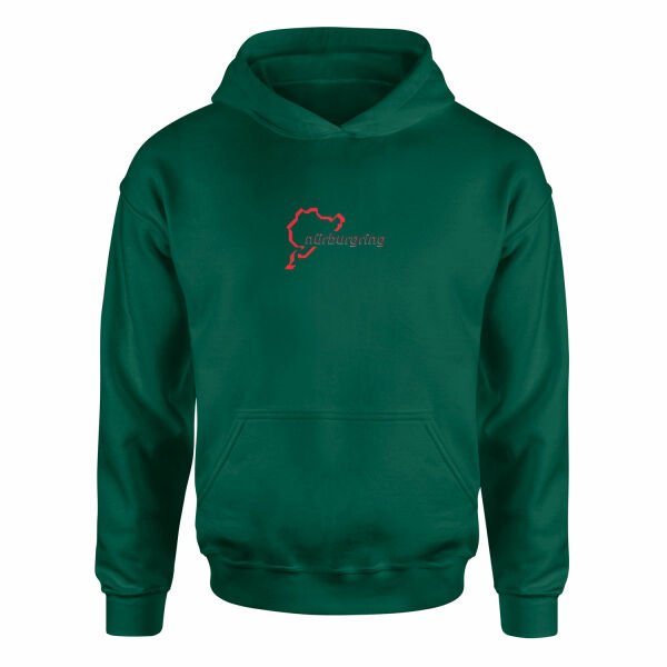 Nürburgring Hoodie XXL - Nefti Yeşili