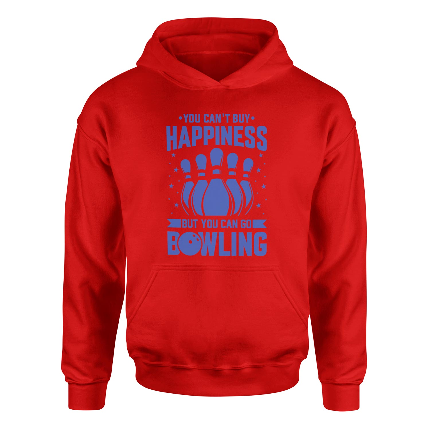 Go Bowling Hoodie XXL - Kırmızı