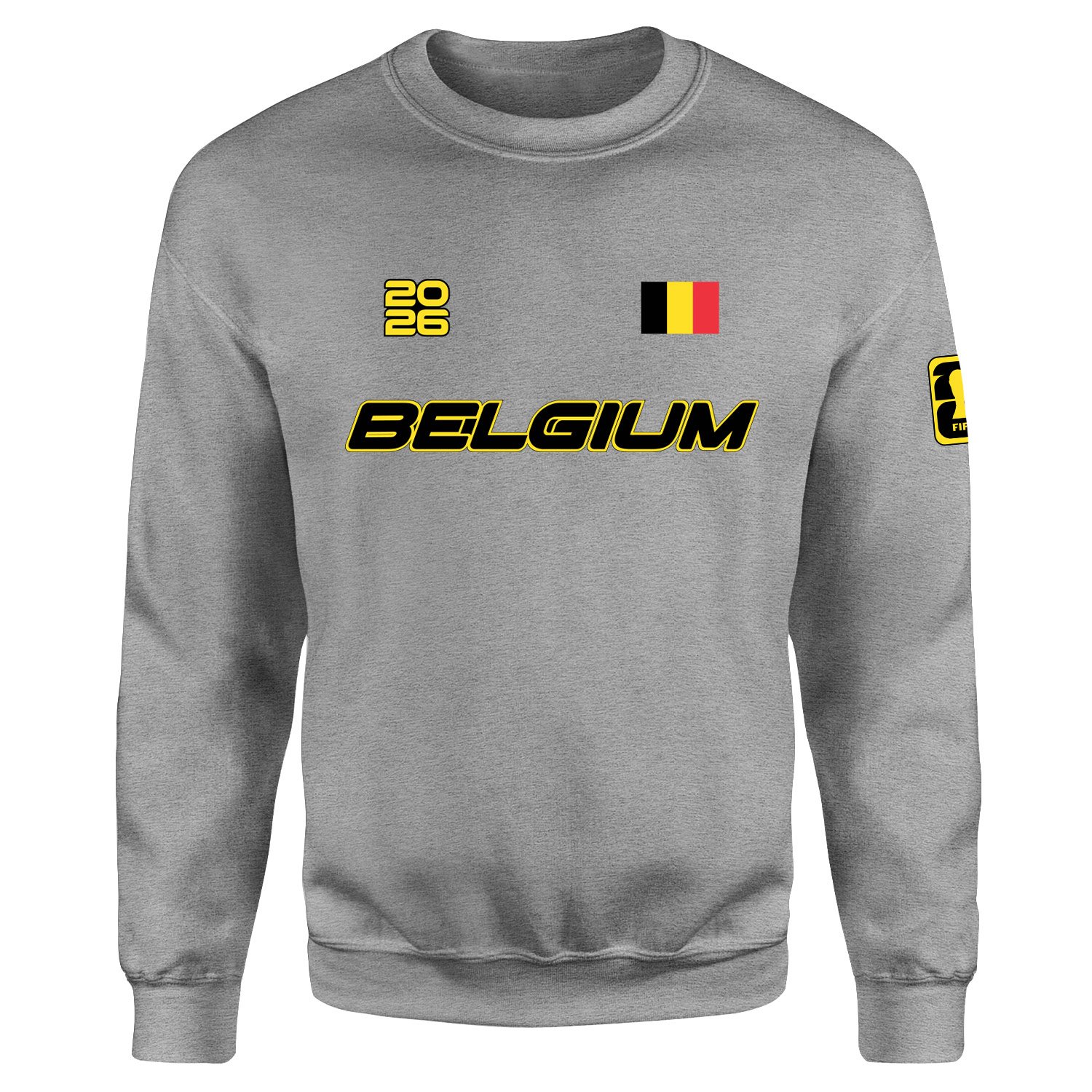 Belçika 2026 Sweatshirt M - Gri