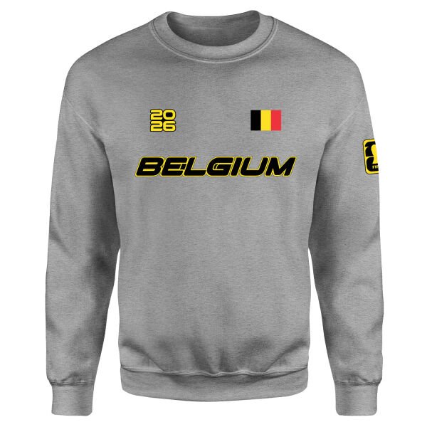 Belçika 2026 Sweatshirt M - Gri