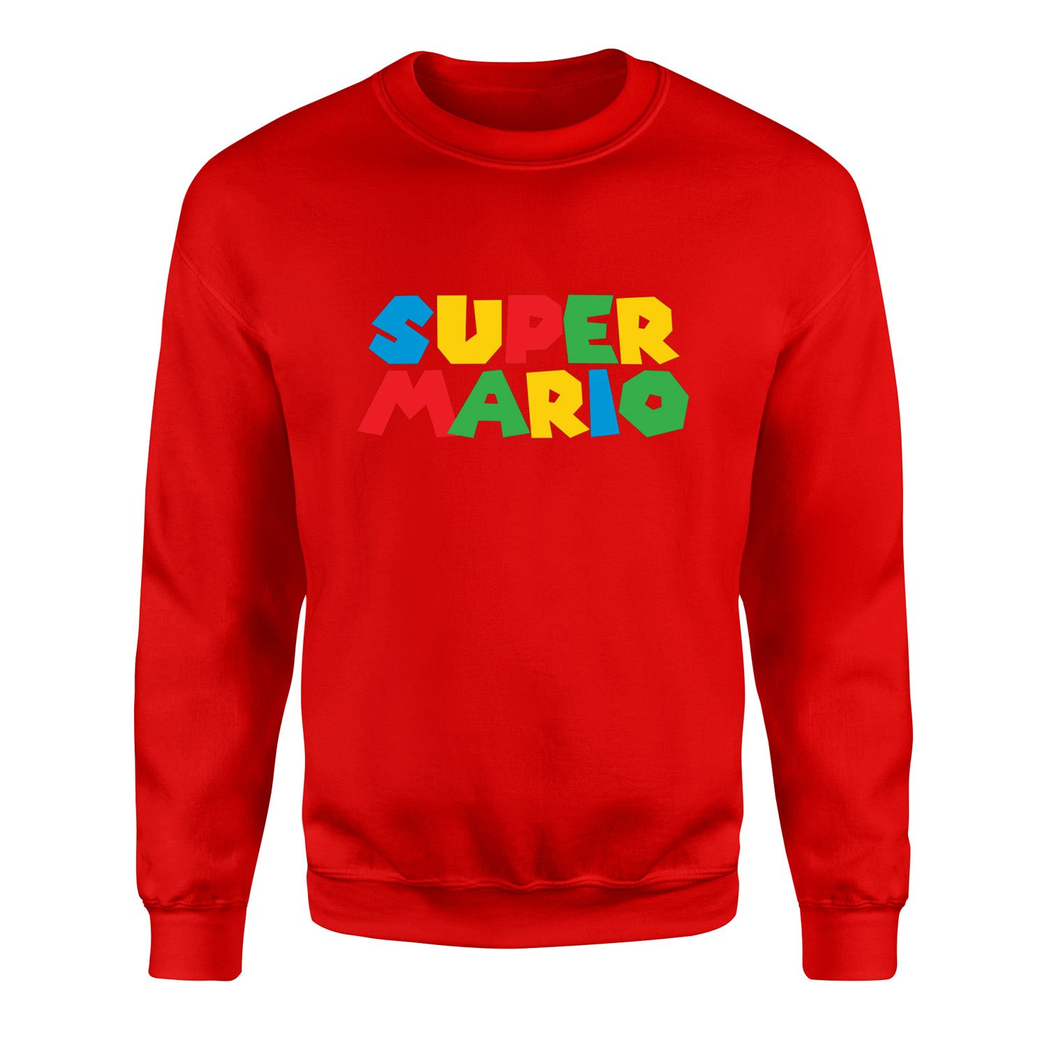 Super Mario Sweatshirt S - Kırmızı