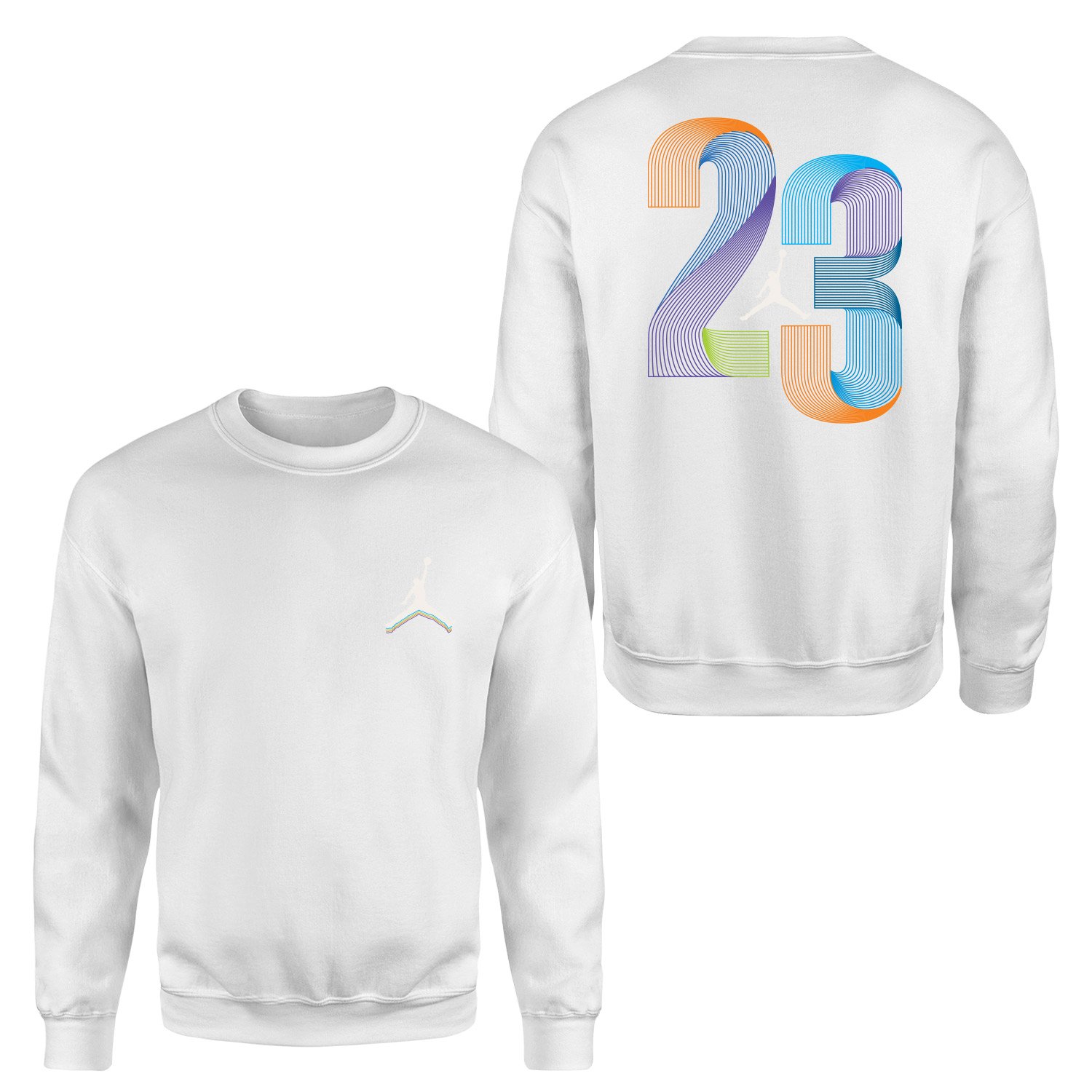 Air Jordan LC Sweatshirt M - Beyaz