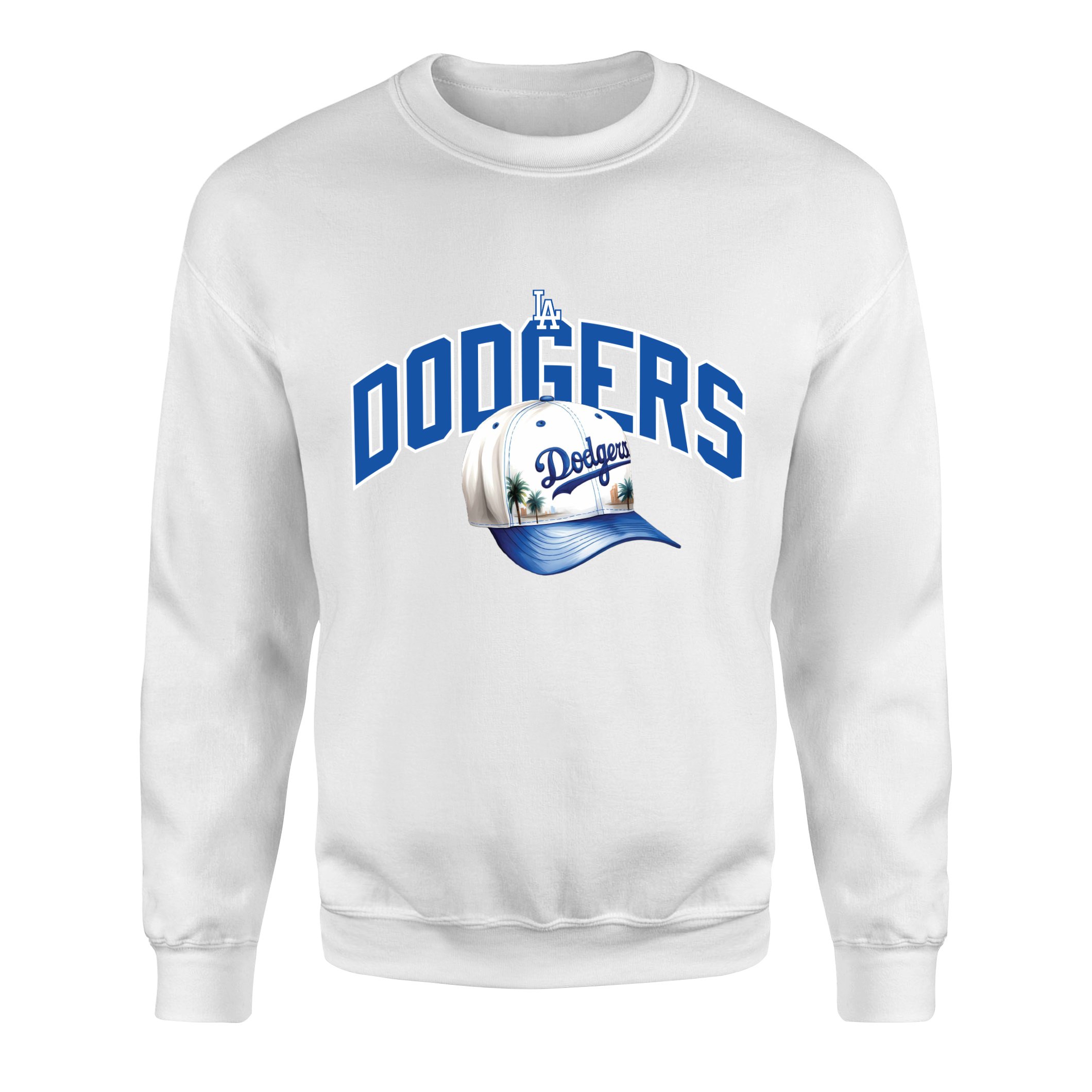 Welcome to California | Los Angeles Dodgers Sweatshirt XL - Beyaz
