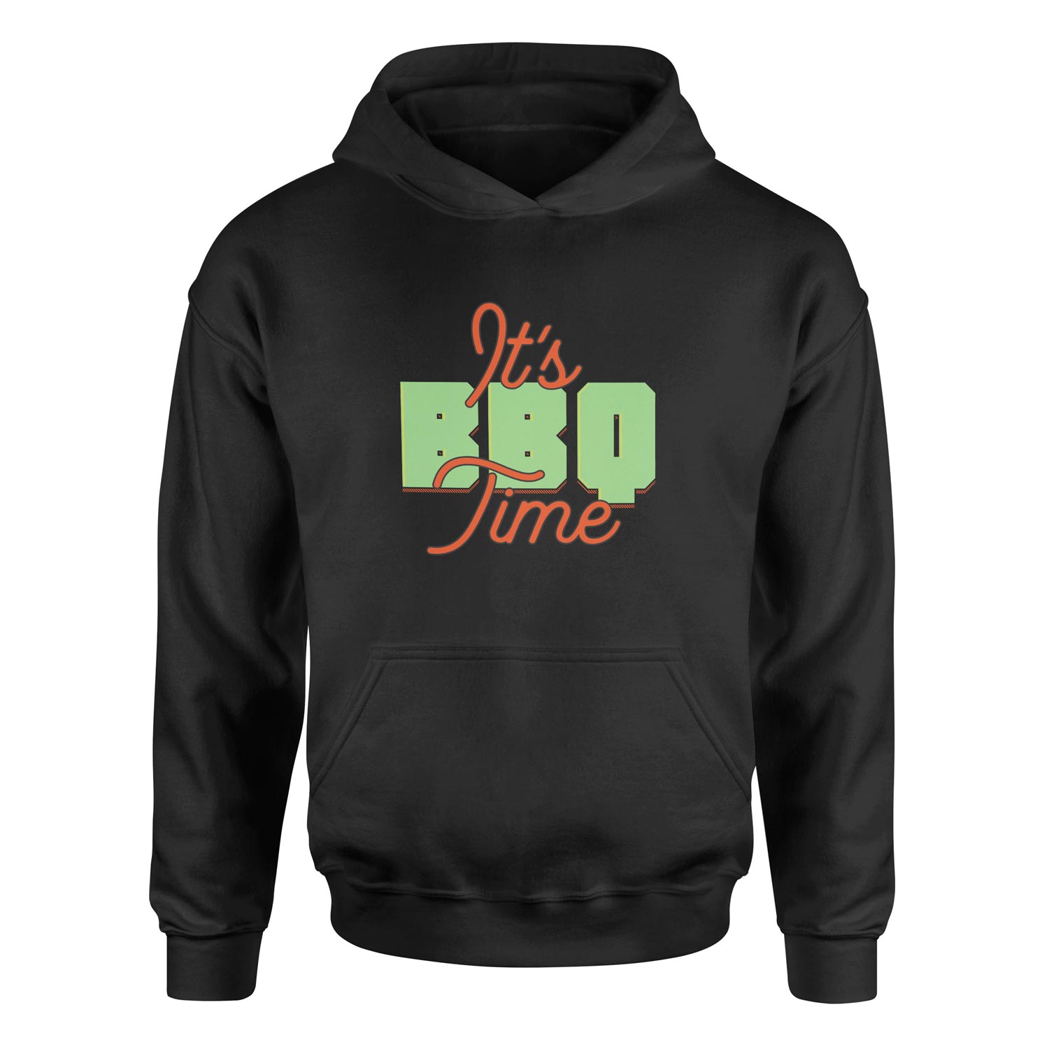 It’s BBQ Time Hoodie XXL - Siyah