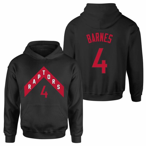 Davion Mitchell 4 Raptors Jersey Hoodie S - Siyah