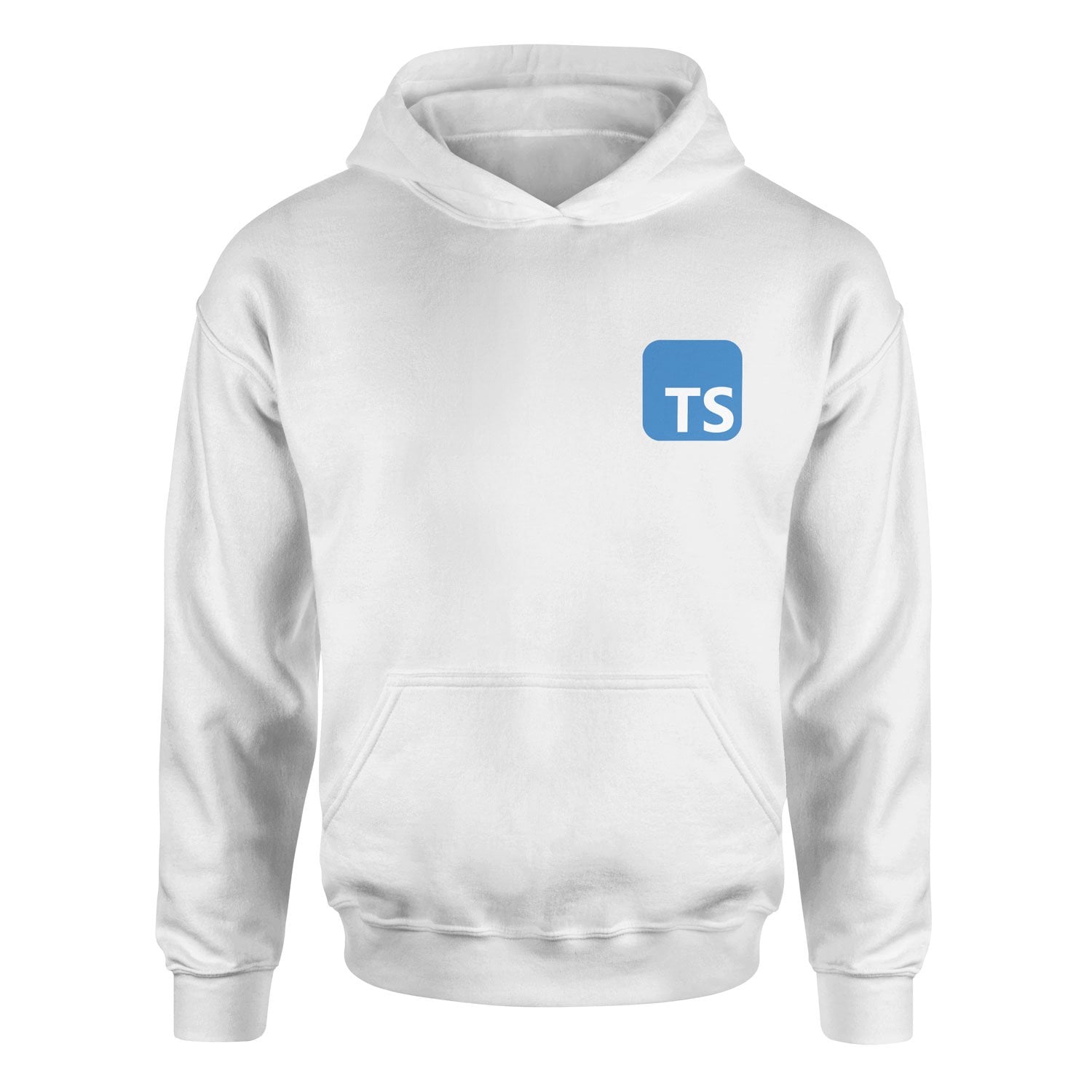 Typescript Hoodie M - Beyaz