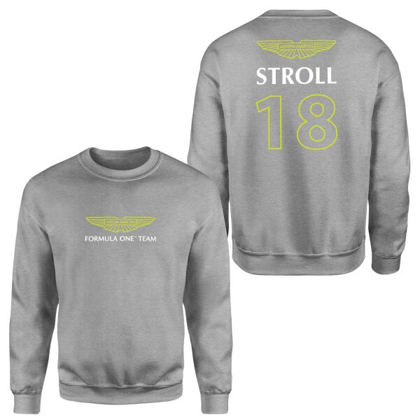 Lance Stroll | Aston Martin Basic Sweatshirt M - Gri
