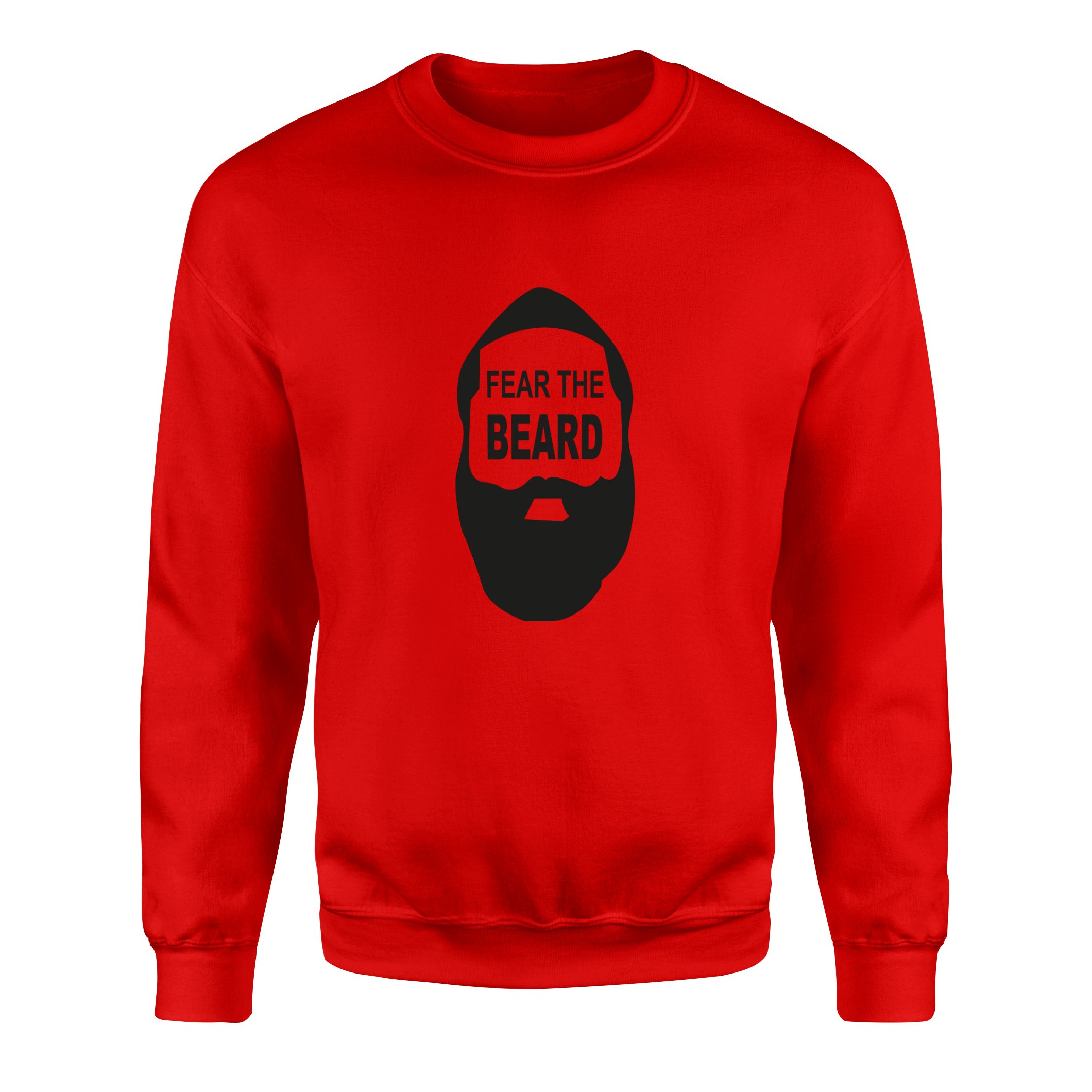 Fear the Beard | James Harden Sweatshirt L - Kırmızı