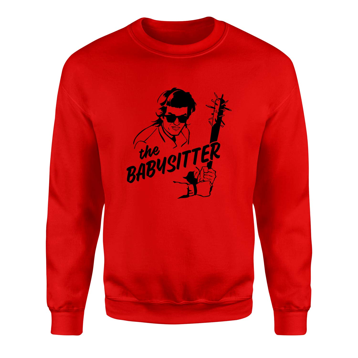 The Babysitter Sweatshirt S - Kırmızı