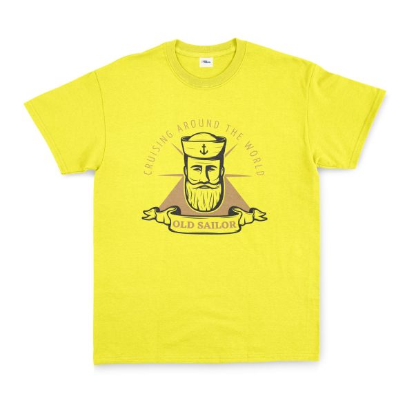 Old Sailor Tişört XL - Sarı