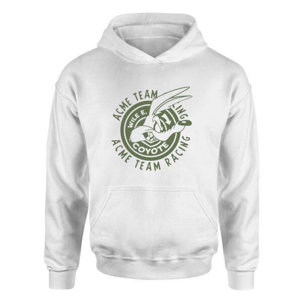 Acme Racing Team Hoodie S - Beyaz