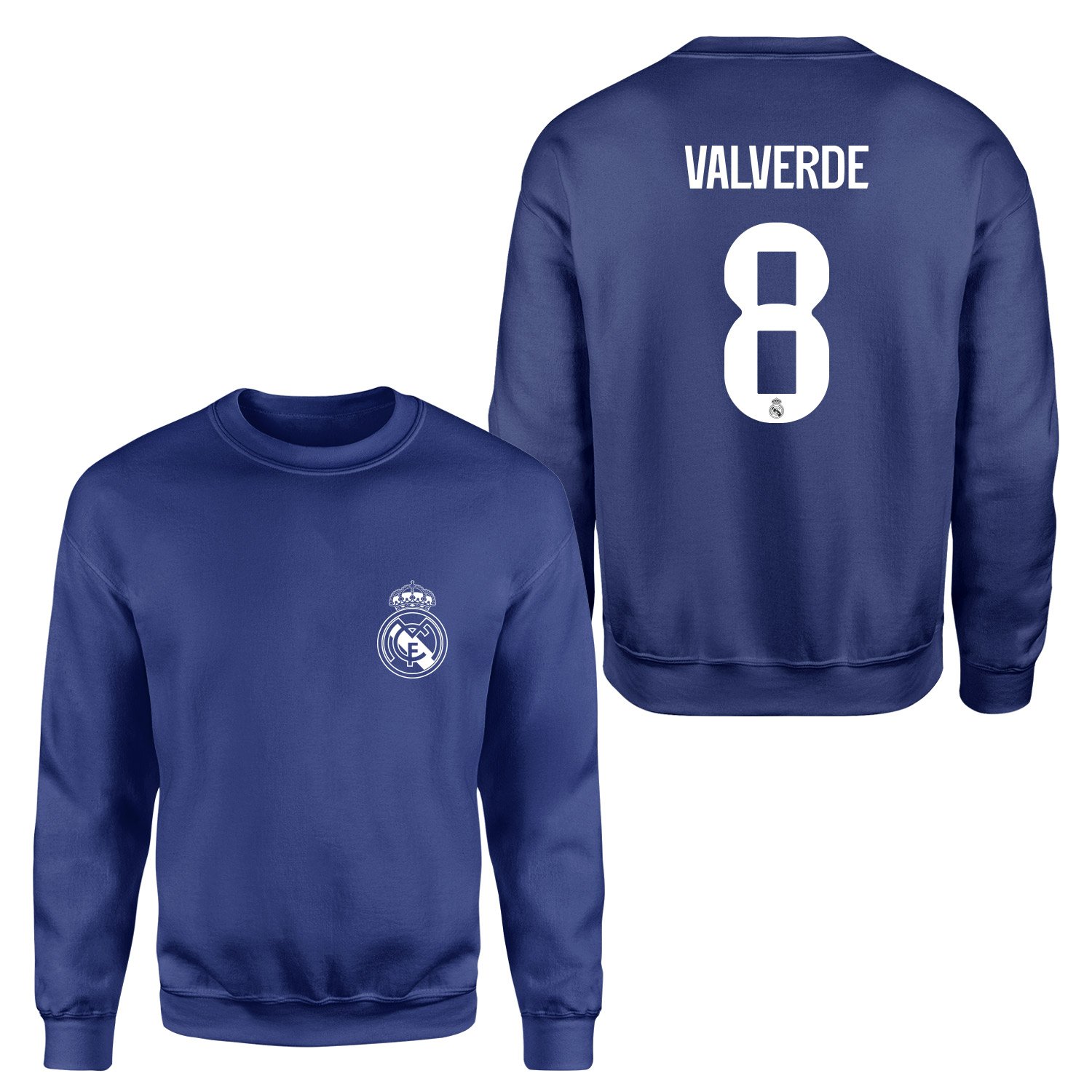 Federico Valverde RM BL Forma Sweatshirt S - İndigo Mavisi