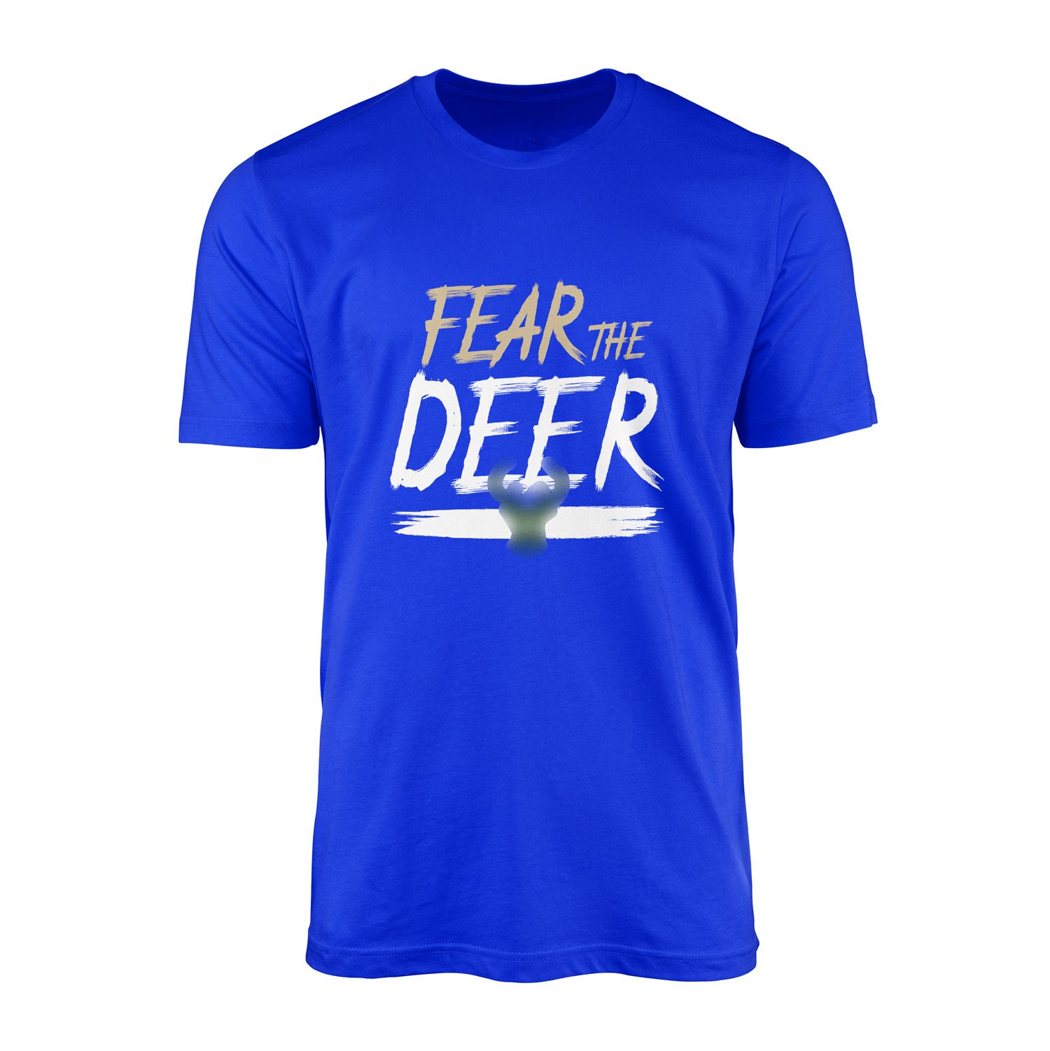 Fear the Deer Tişört XL - Mavi