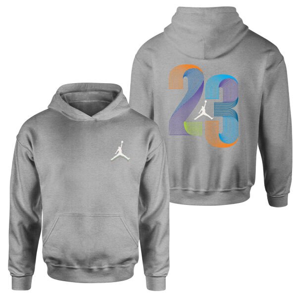 Air Jordan LC Hoodie M - Gri