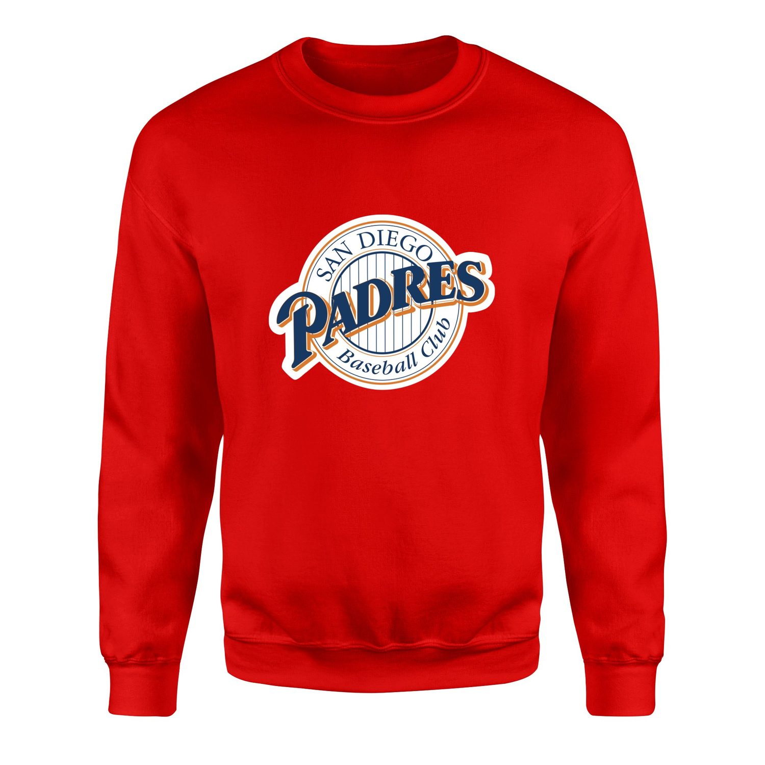 San Diego Padres Baseball Sweatshirt M - Kırmızı