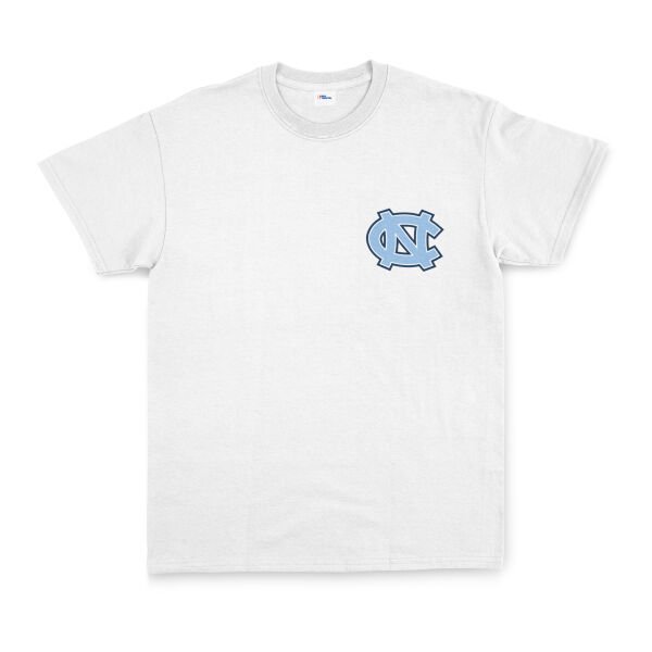 North Carolina Tar Heels Tişört S - Beyaz