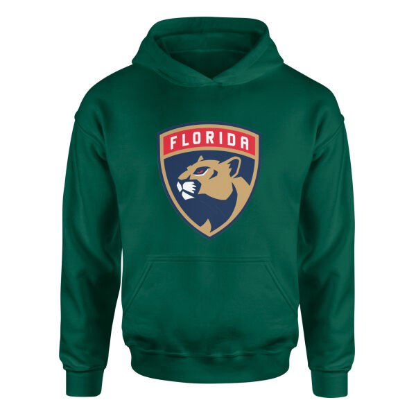 Florida Panthers Shield Hoodie XL - Nefti Yeşili