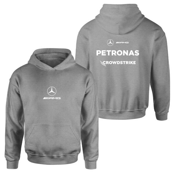 Mercedes AMG 2026 Basic Hoodie M - Gri