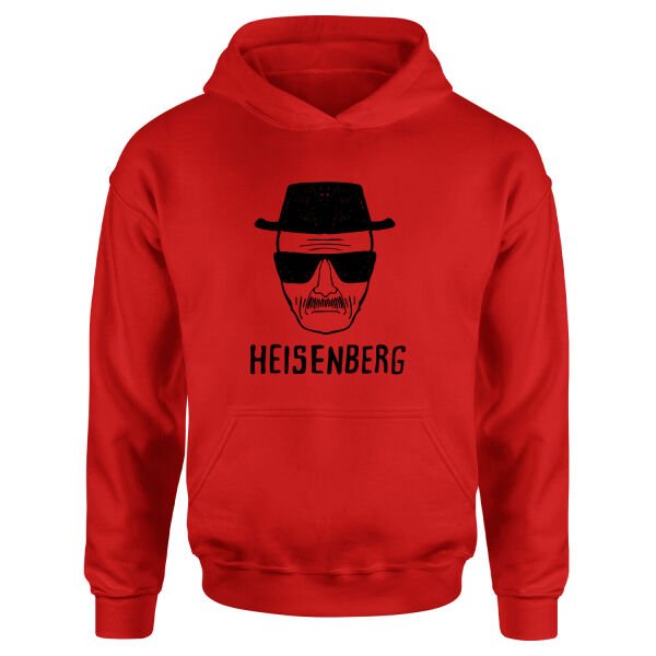 Heisenberg Hoodie M - Kırmızı
