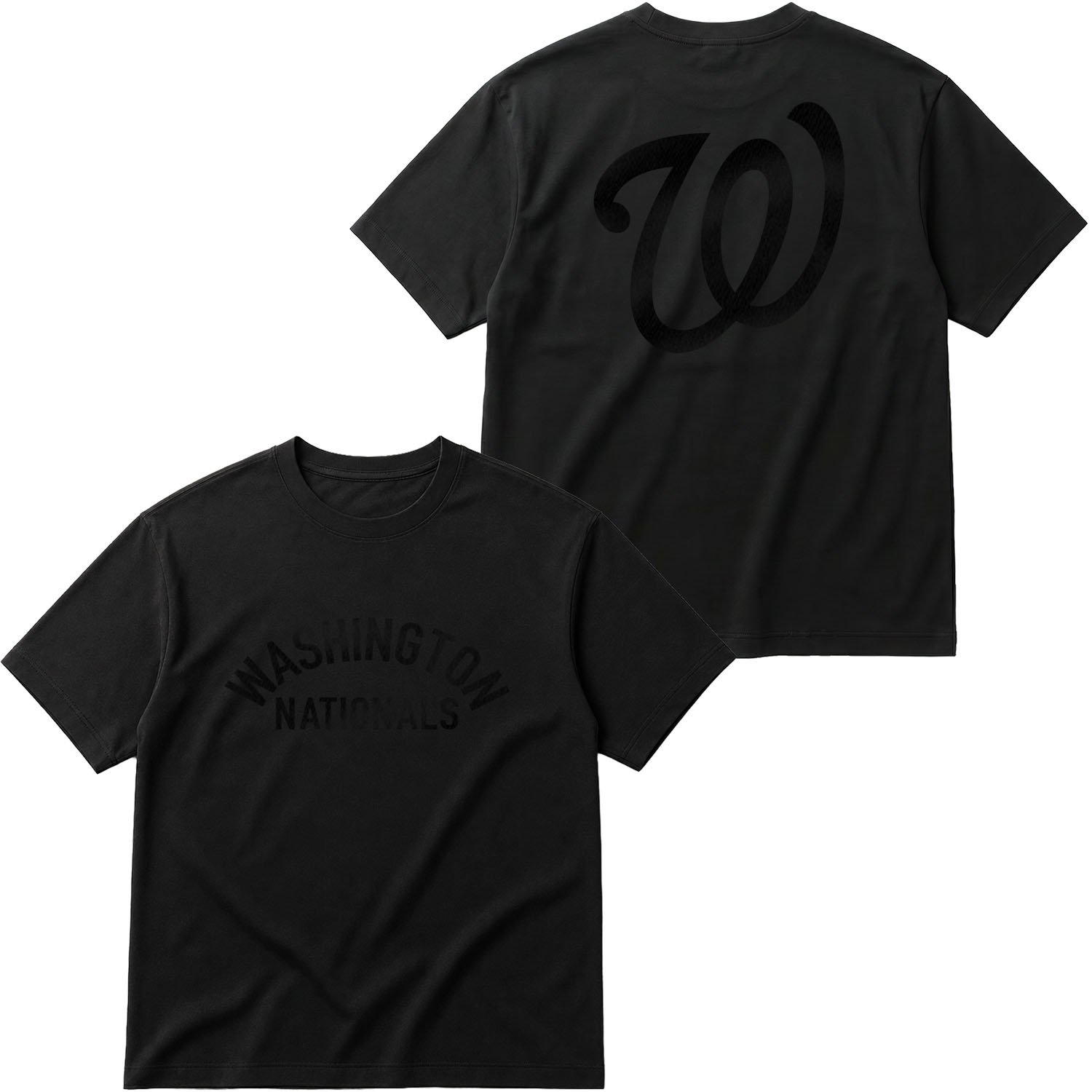 Washington Nationals Muted Oversize Tişört XL - Siyah