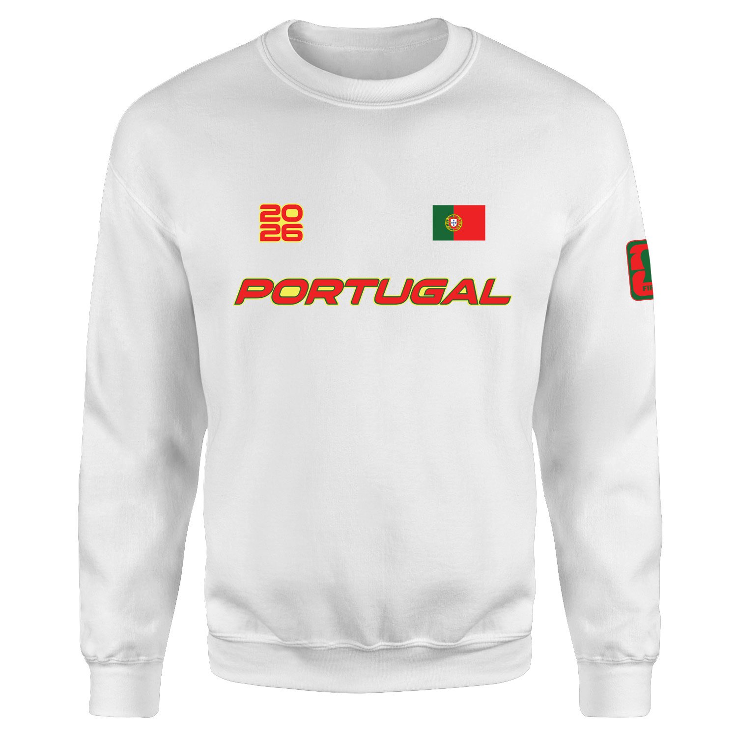 Portekiz 2026 Sweatshirt XL - Beyaz
