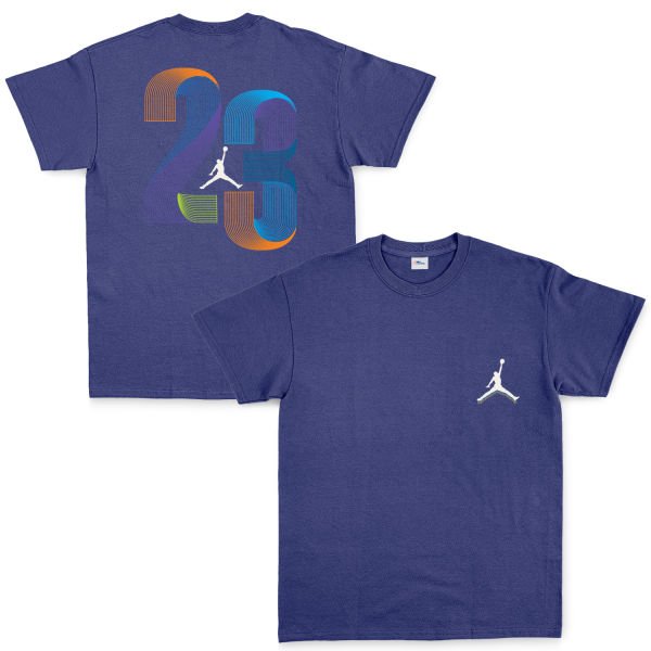 Air Jordan LC Tişört L - İndigo Mavisi