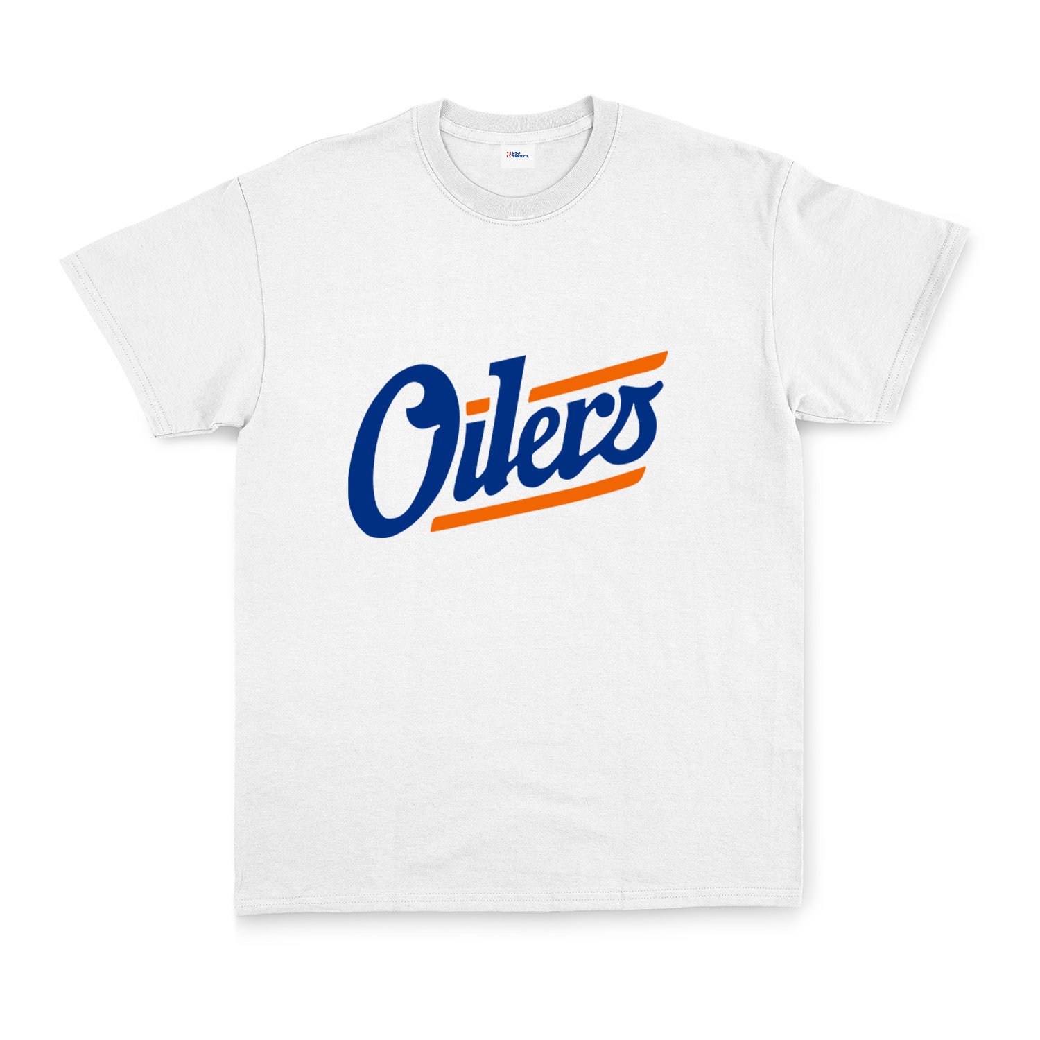 Edmonton Oilers Shield Tişört S - Beyaz