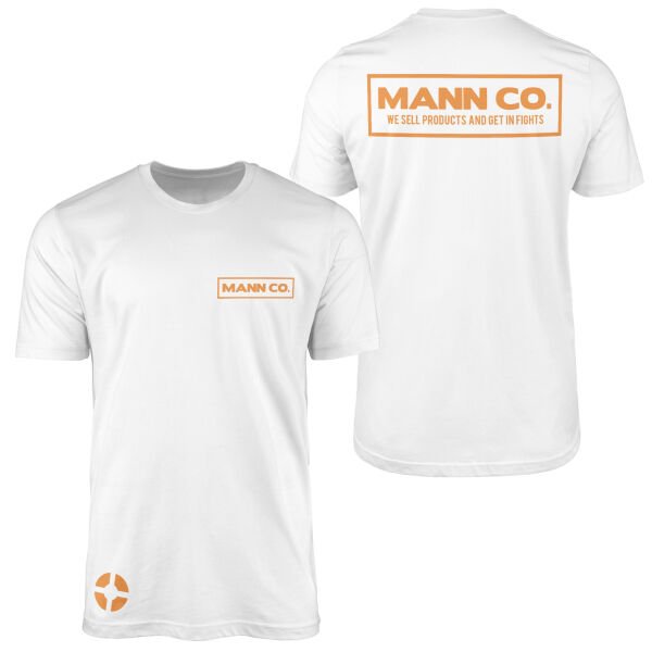 Mann CO. | TF2 Tişört M - Beyaz