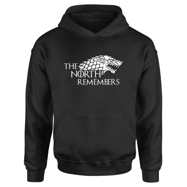 The North Remembers Hoodie M - Siyah