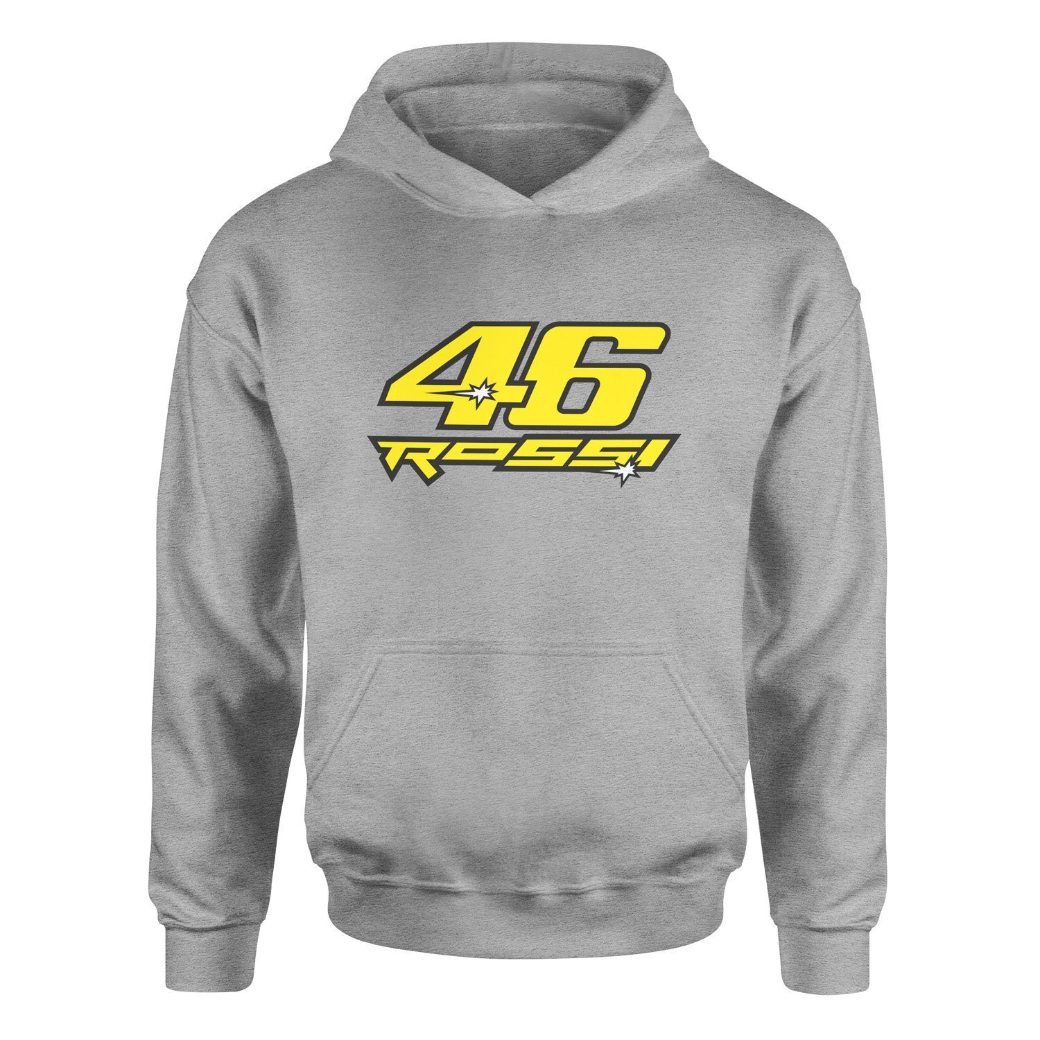 Valentino Rossi 46 Hoodie M - Gri
