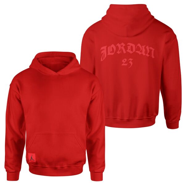 Air Jordan DFTG Hoodie S - Kırmızı