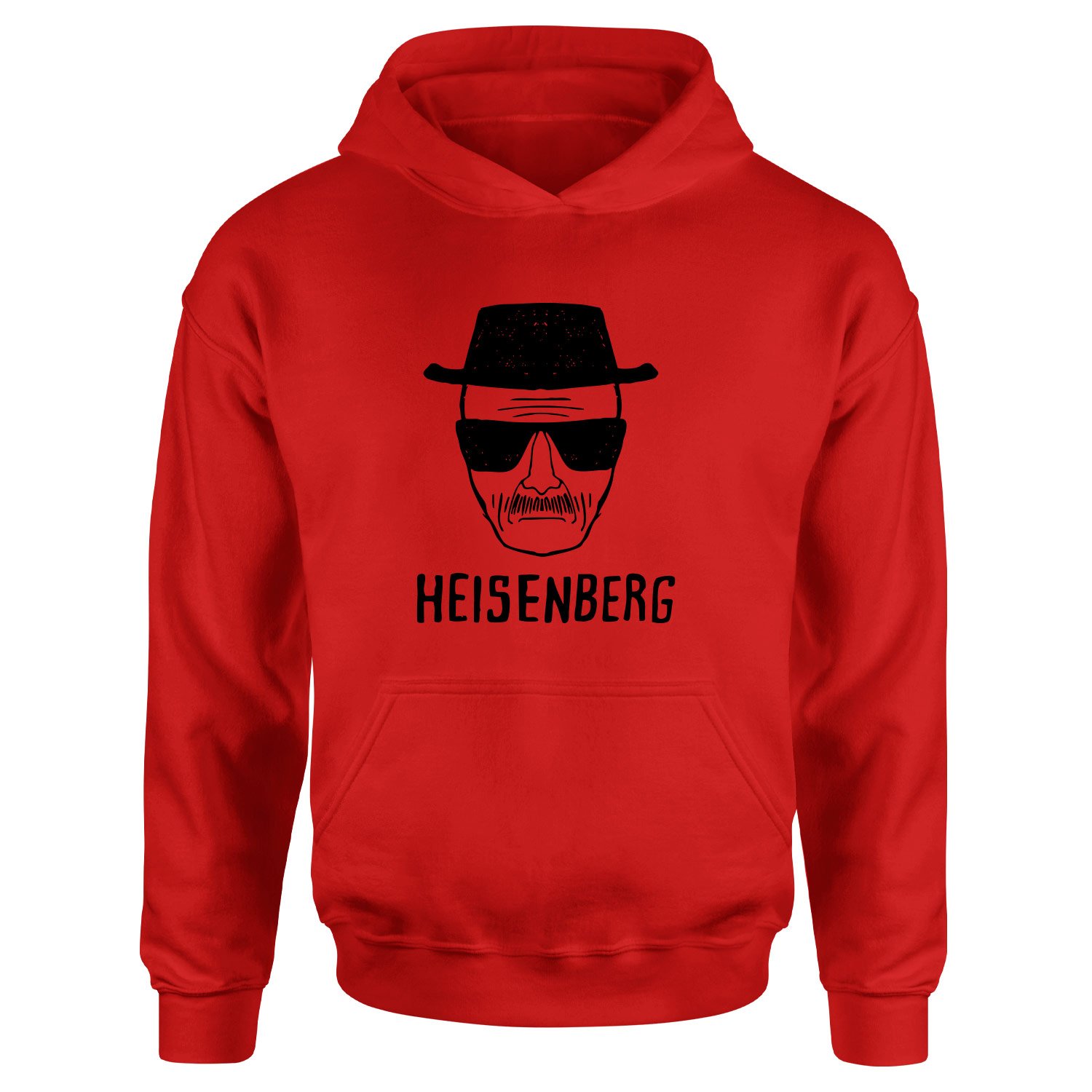 Heisenberg Hoodie L - Kırmızı