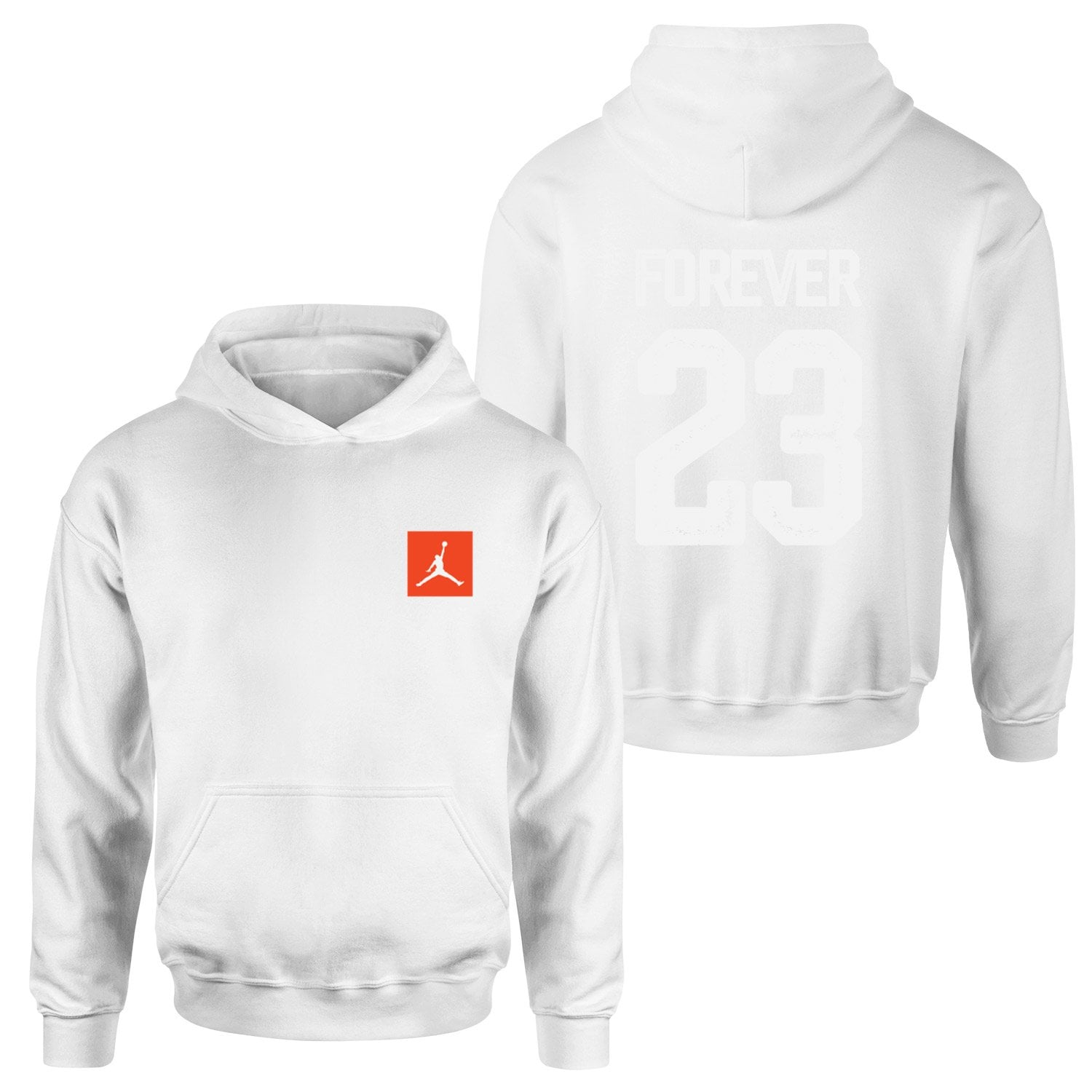 Air Jordan Forever 23 Hoodie XL - Beyaz