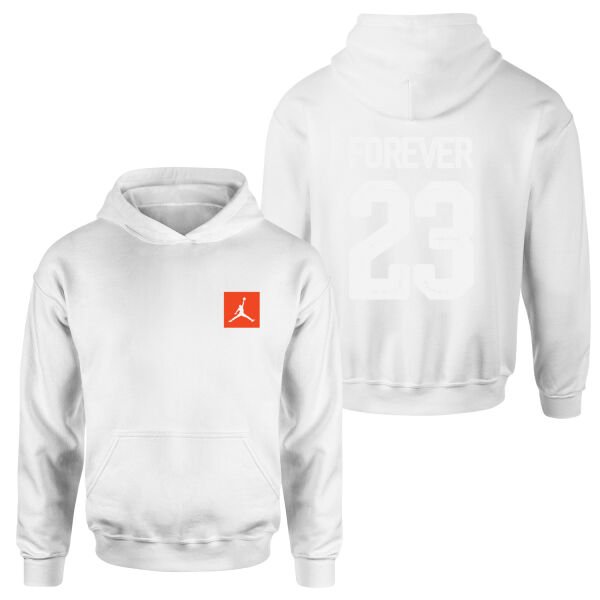 Air Jordan Forever 23 Hoodie XL - Beyaz