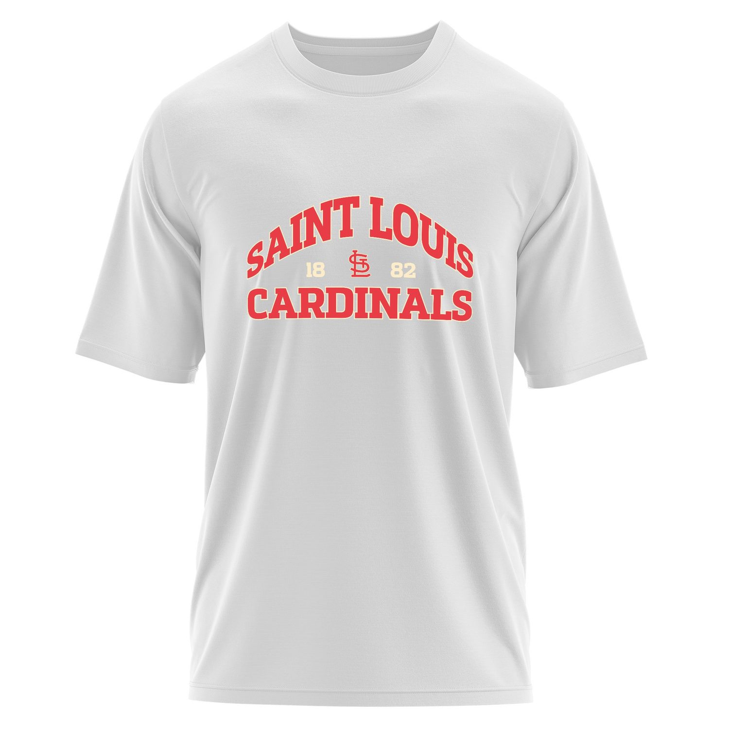 Saint Louis Cardinals 1882 Oversize Tişört XL - Beyaz