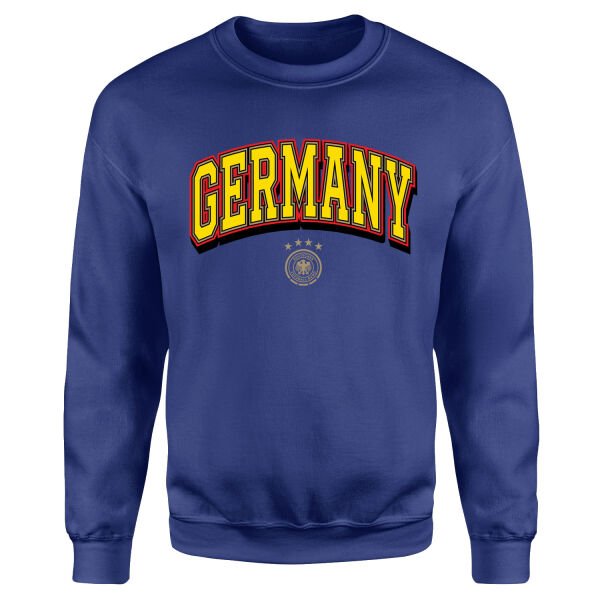 Almanya 2026 Varsity Sweatshirt S - İndigo Mavisi