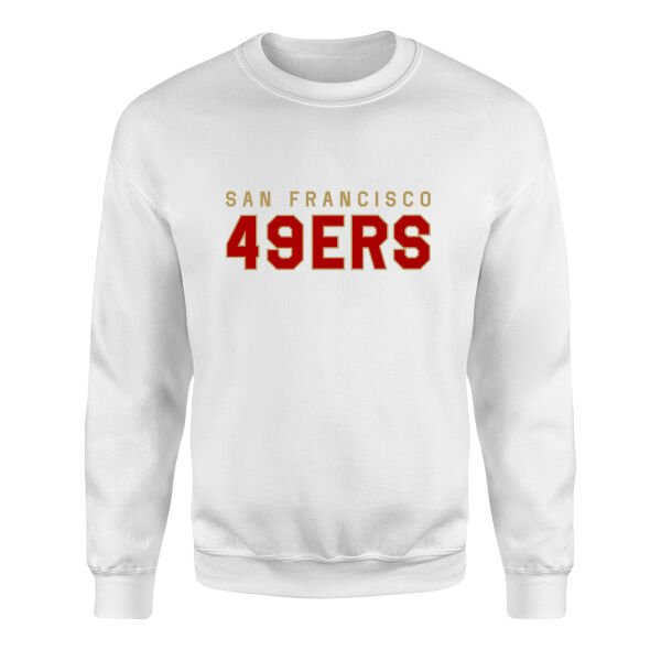 San Francisco 49ERS 25 Sweatshirt S - Beyaz