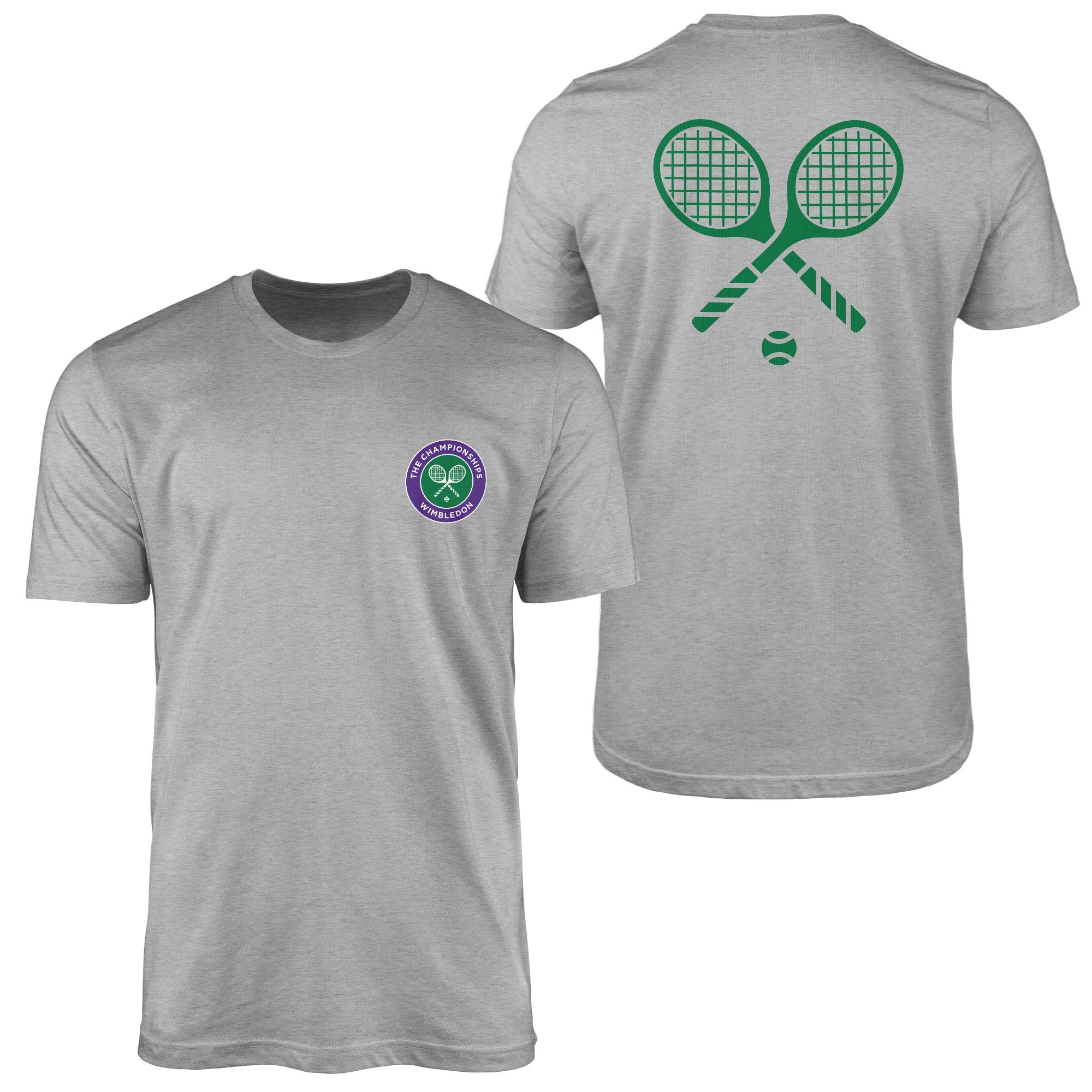 Wimbledon SE Tişört L - Gri