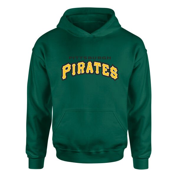 Pittsburgh Pirates Hoodie S - Nefti Yeşili