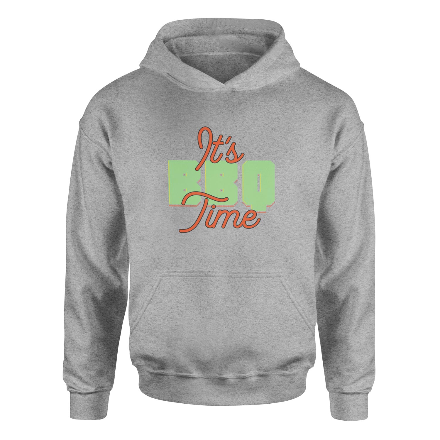 It’s BBQ Time Hoodie M - Gri