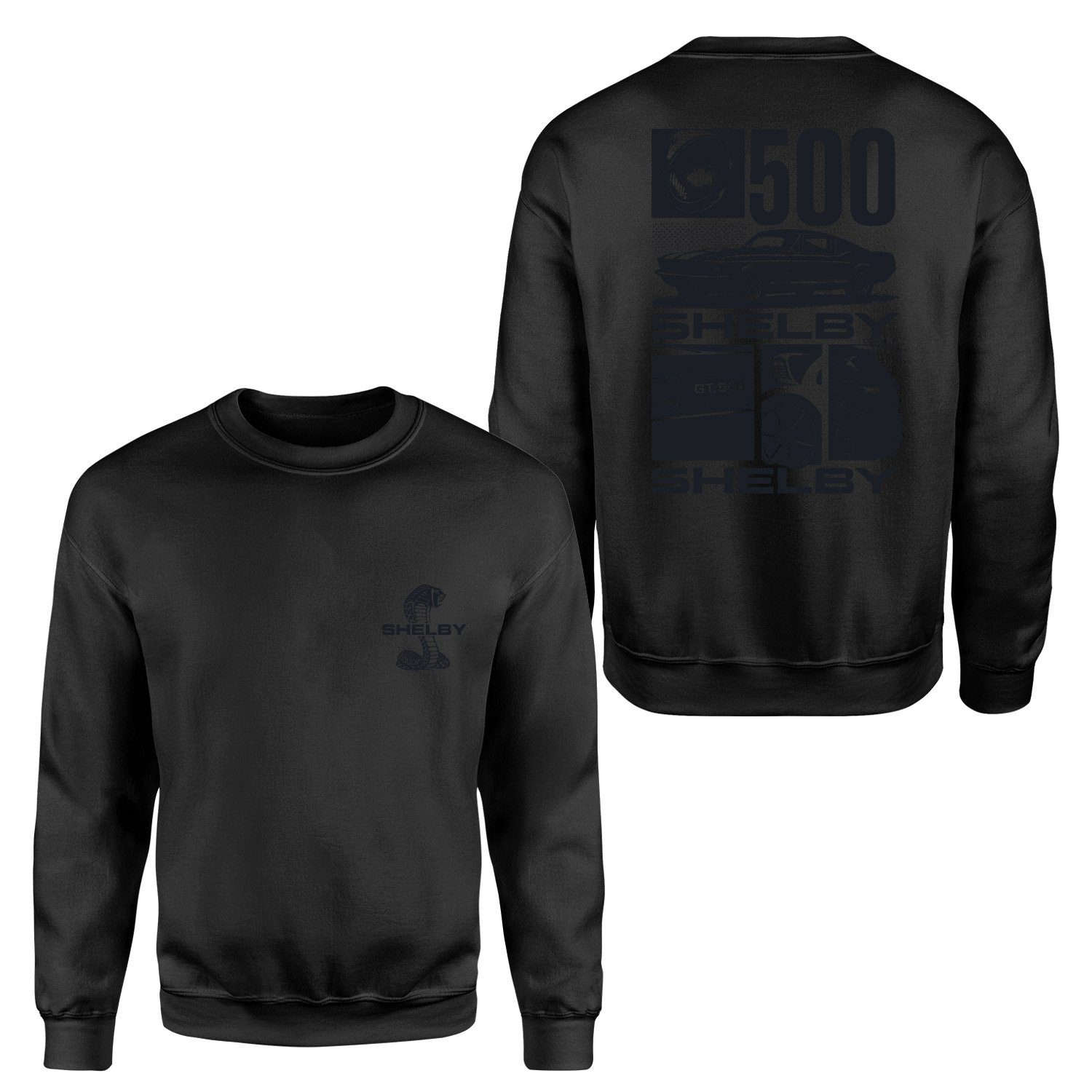 Shelby GT 500 Sweatshirt XL - Siyah