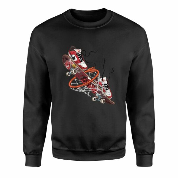 Air Jordan Skateboard Sweatshirt XL - Siyah