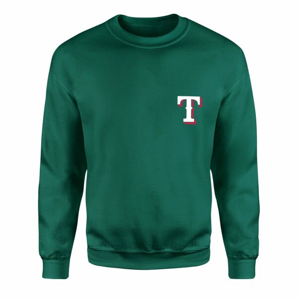 Texas Rangers Sweatshirt L - Nefti Yeşili